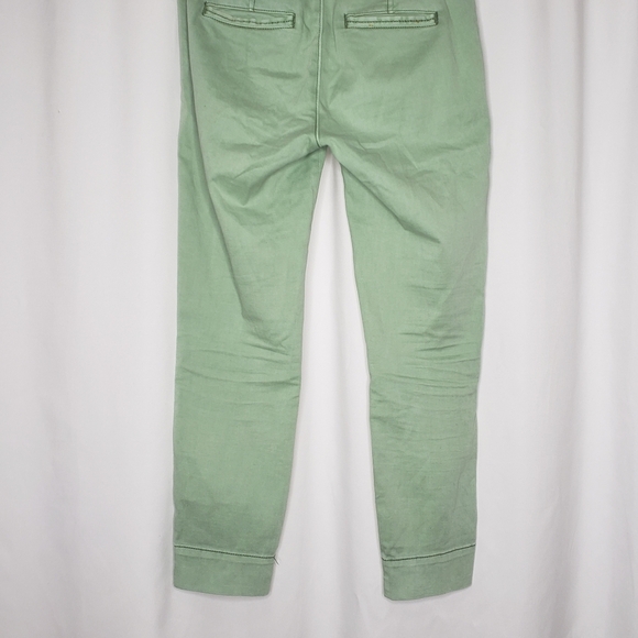 Pilcro and the letterpress Anthropologie Stet Cropped Mint Jeans Sz 25 - Picture 4 of 9